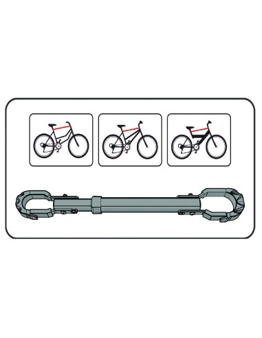 G3 Portabici Ricambio sostituto canna