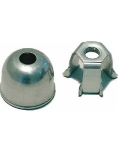 Set di 10 fix clip da 19mm