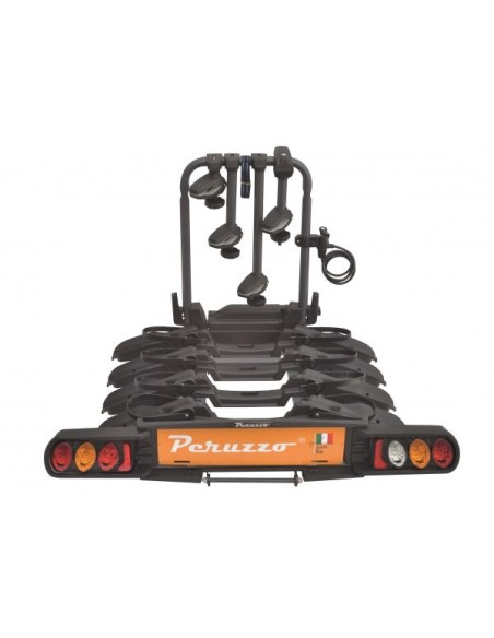 Peruzzo portabici Gancio Traino Pure Instinct 708/4 4 bici acciaio